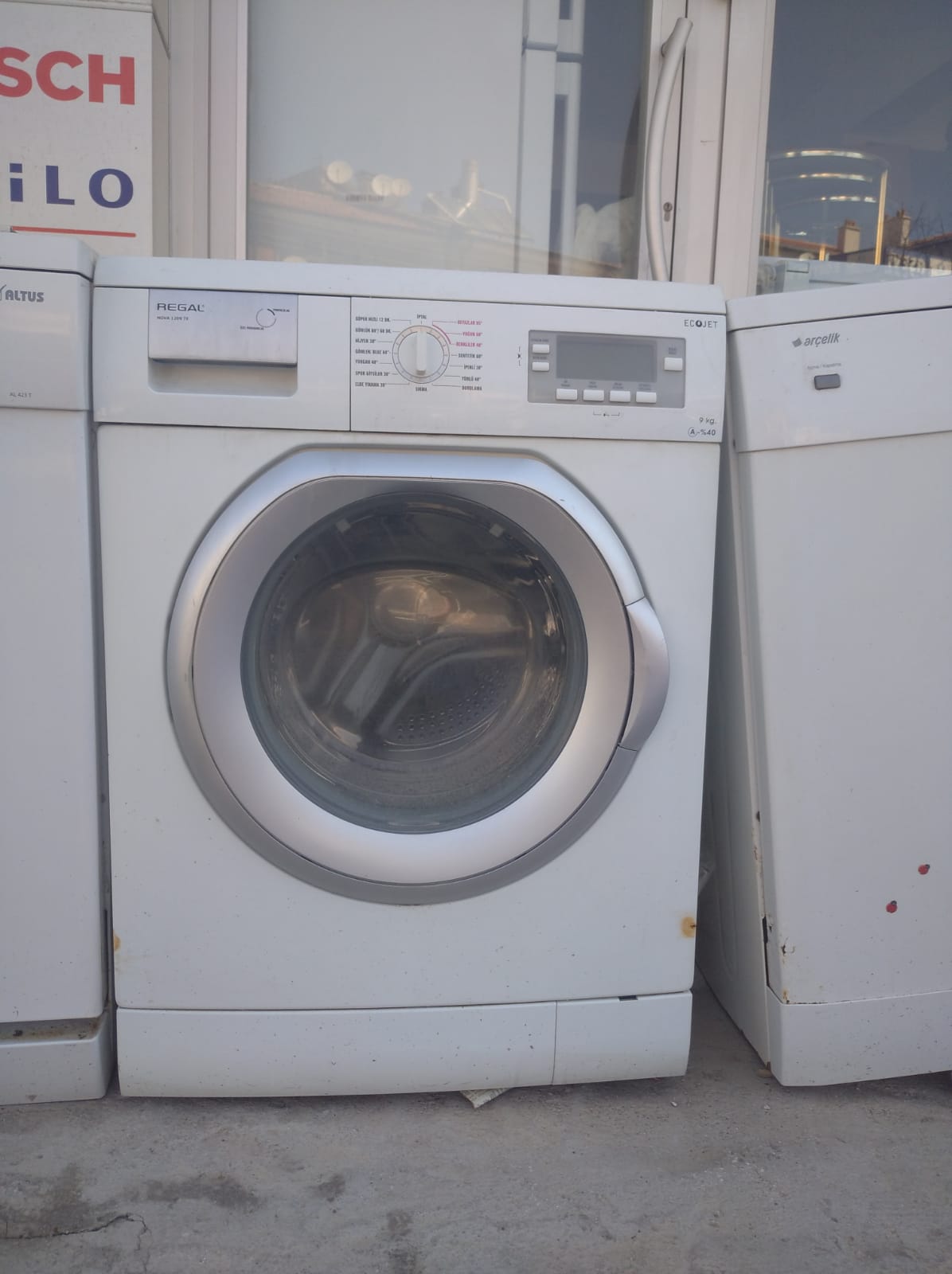 Konya coskun spottan 2.el regal marka çamaşır makinesi 