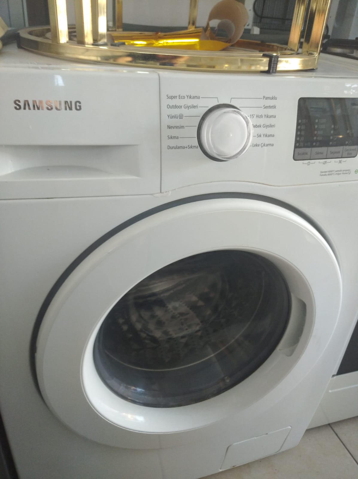 Konya coskun spottan 2.el samsung marka çamaşır makinesi