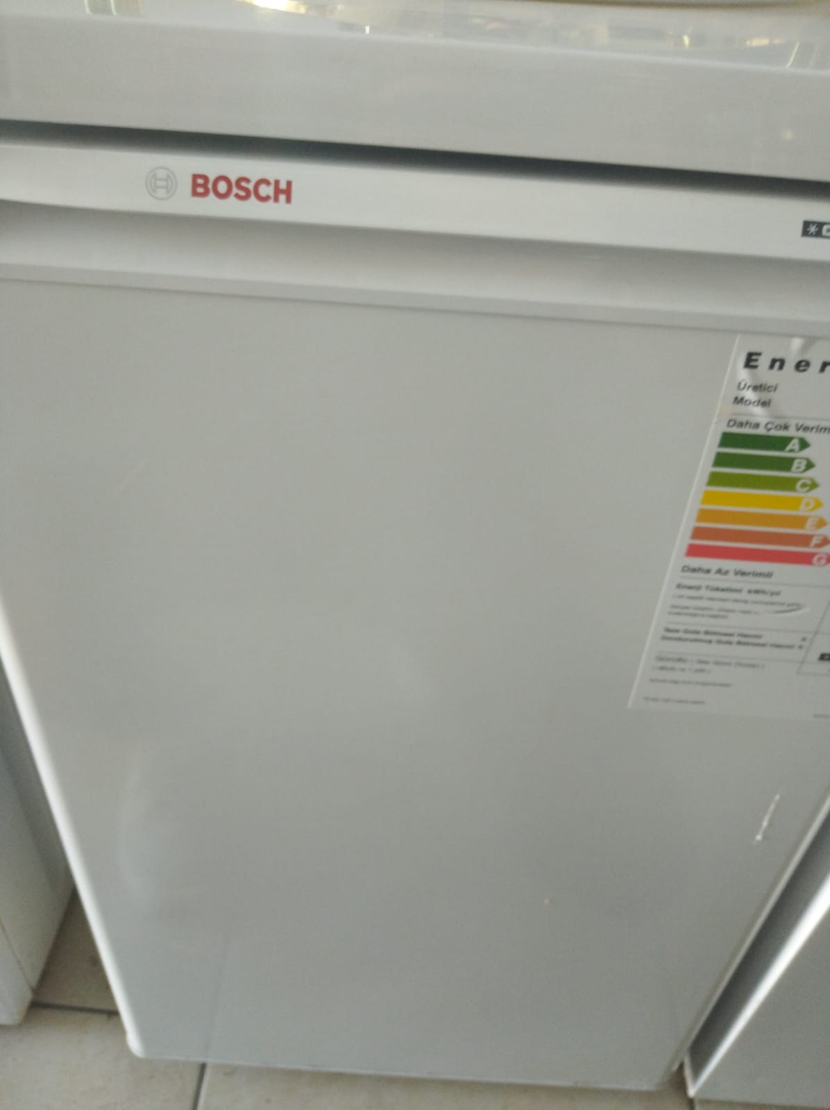 Konya coskun spottan 2.el bosch marka dondurucu